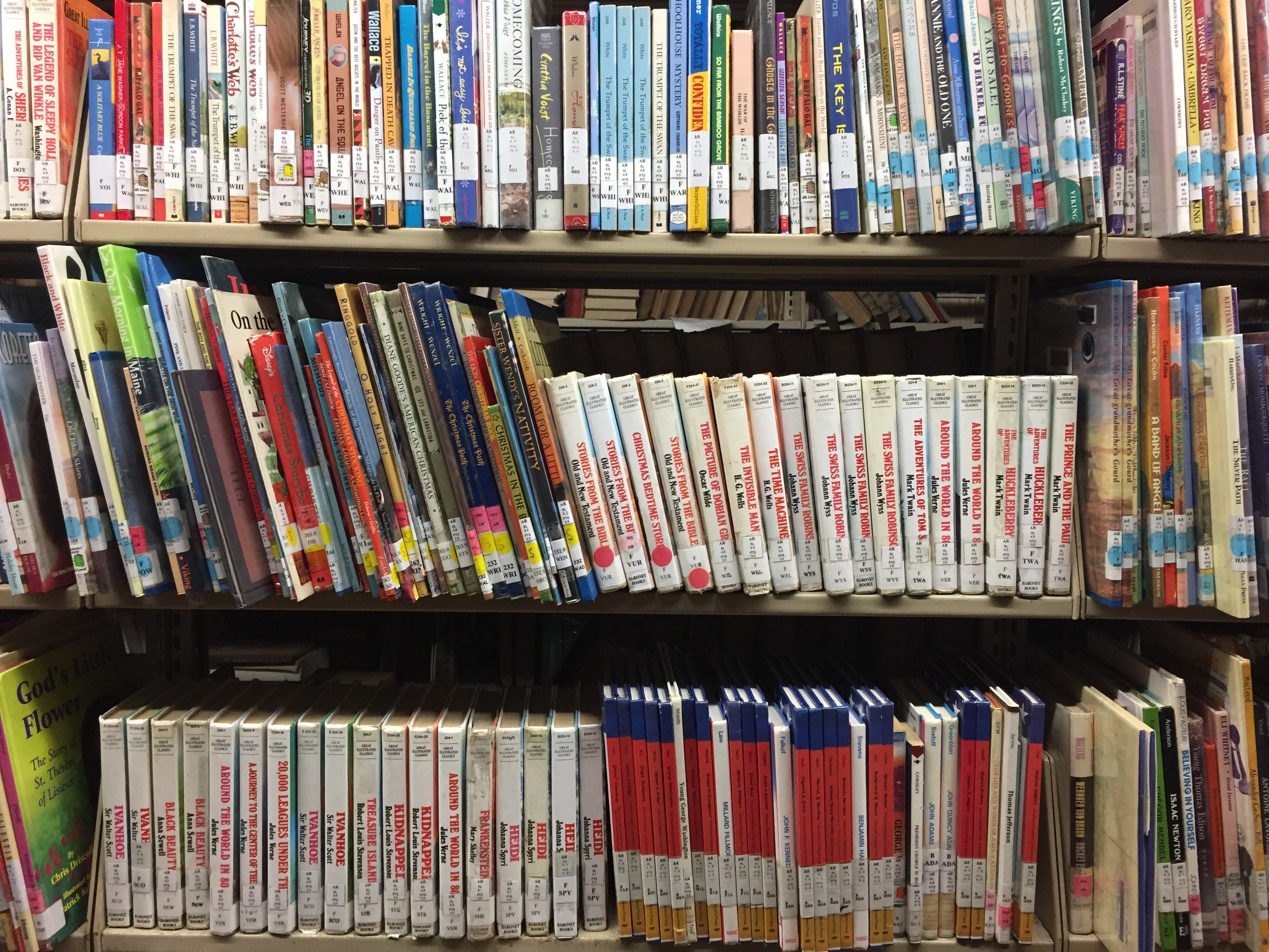 Ex library childrens books.